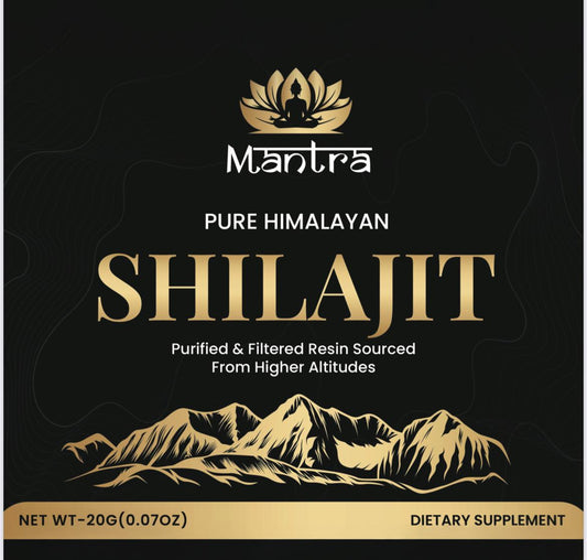 Mantra Pure Himalyan Shilajit