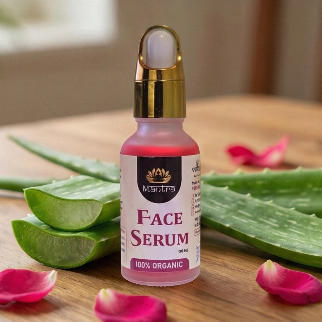 Vedway Beetroot Night Serum - Natural Brightening & Anti-Aging Treatment