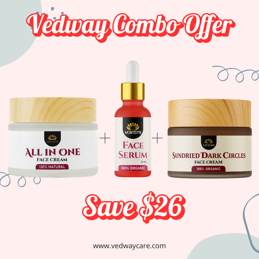 Combo Deal | Face serum + Under eye cream + All in one face cream
