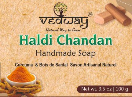Vedway Haldi Chandan Handmade Soap