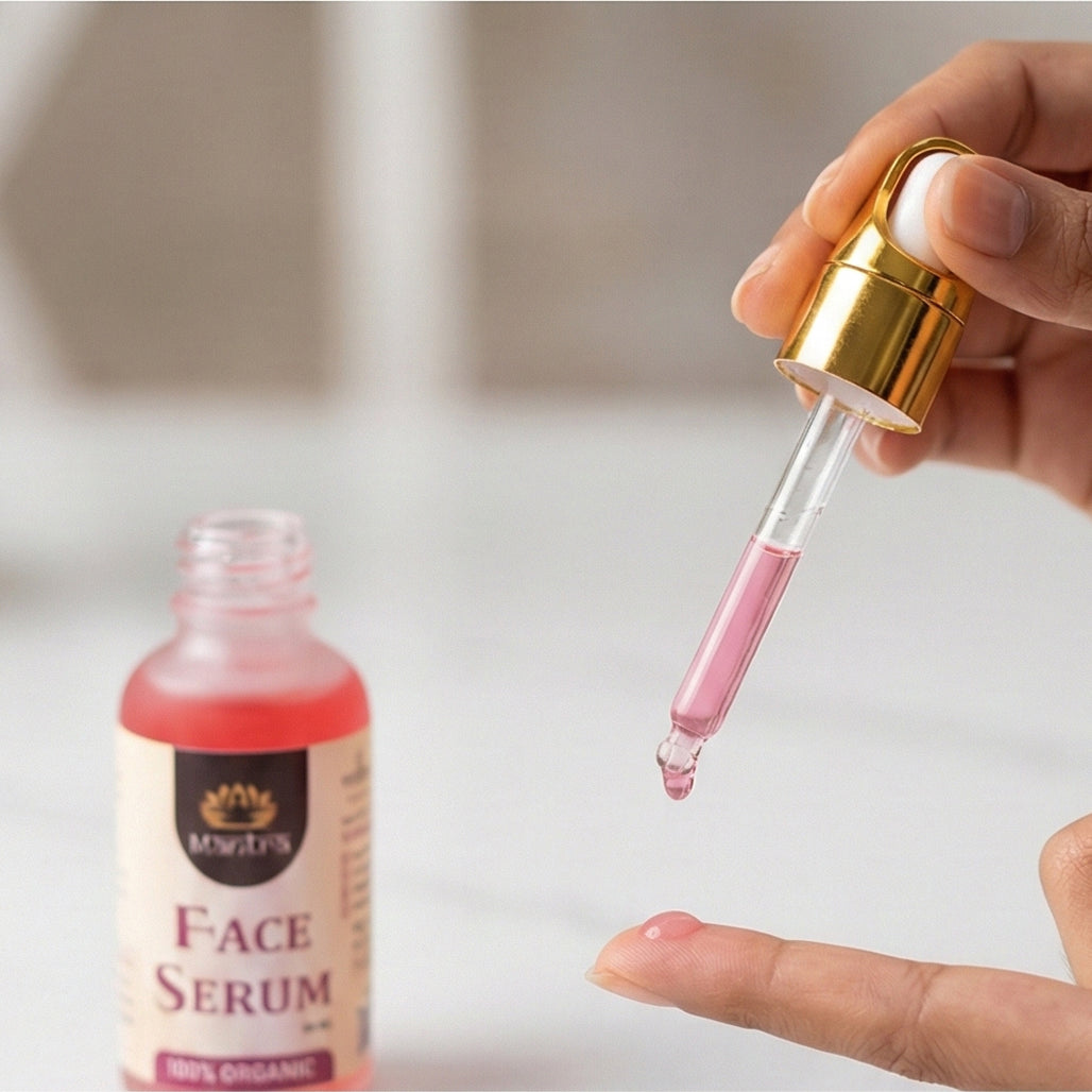 Vedway Beetroot Night Serum - Natural Brightening & Anti-Aging Treatment