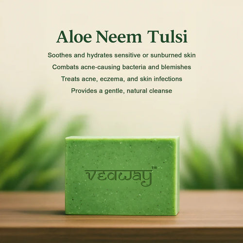 Aloe Neem Tulsi Handmade Soap