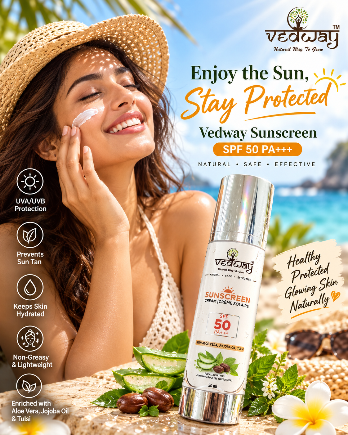 Sunscreen 50SPF