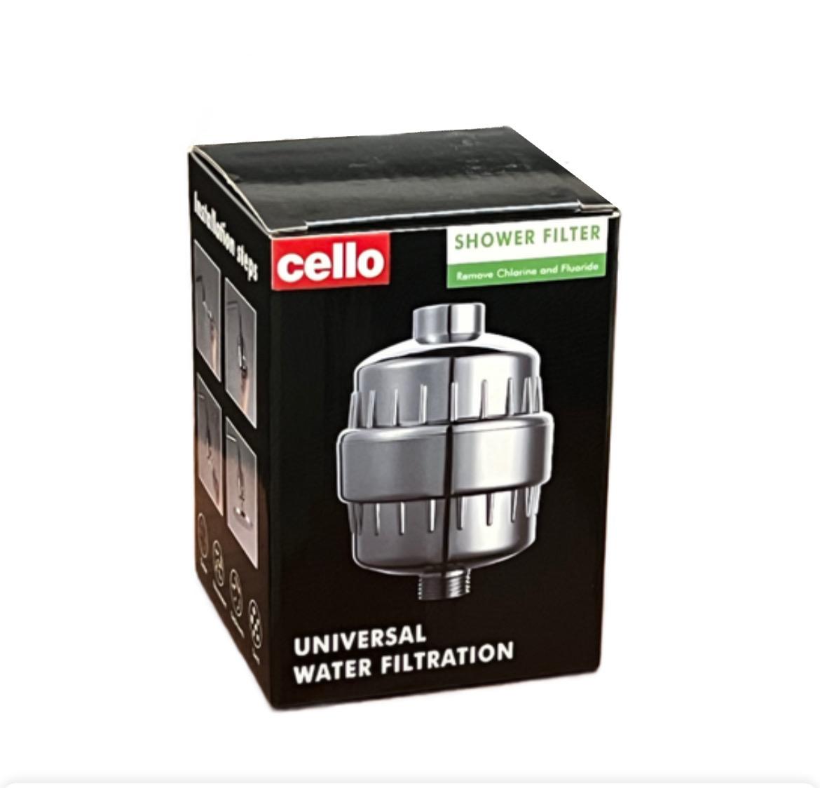 Vedway Shower Filter - Chlorine Remover for Healthier Skin & Hair
