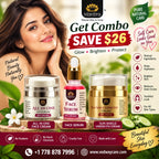 Complete Skincare Combo - Face Serum + Under Eye Cream + All-in-One Face Cream