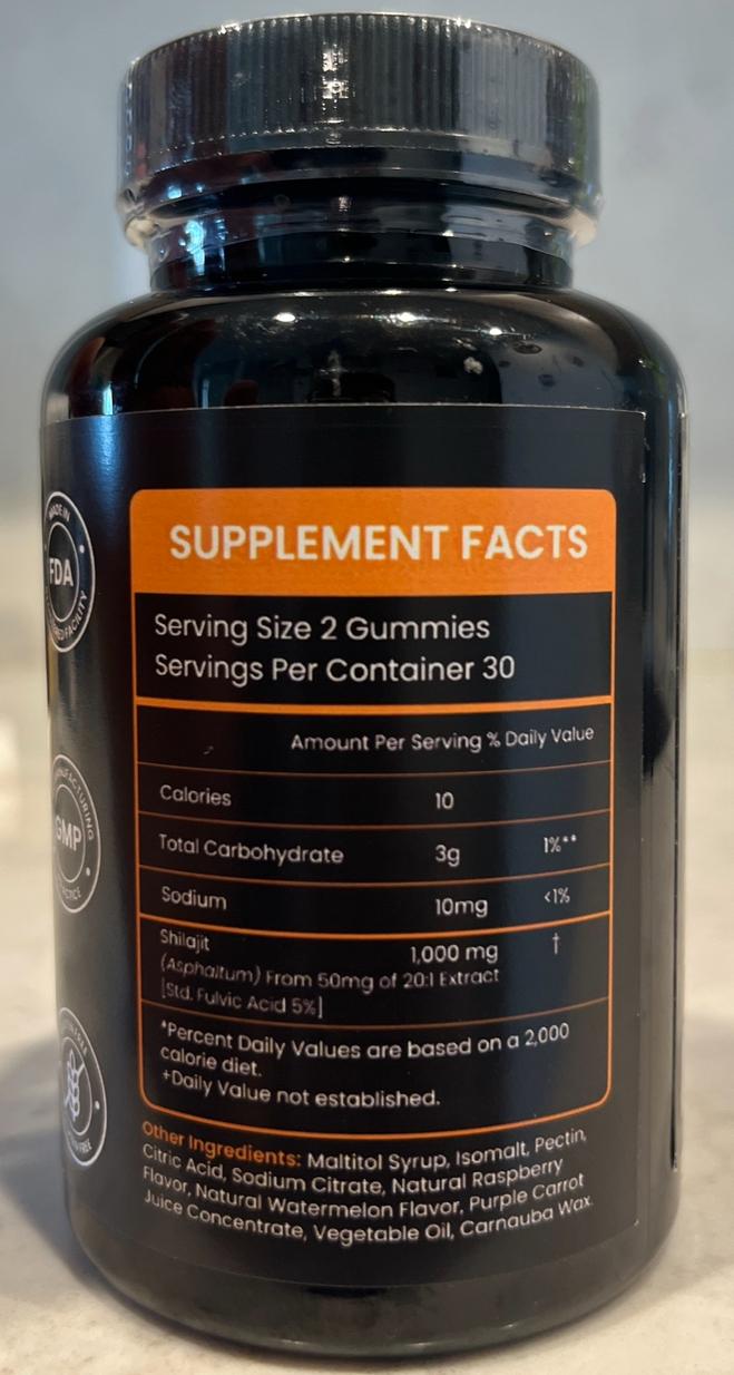 Vedway Mantra Shilajit Gummies