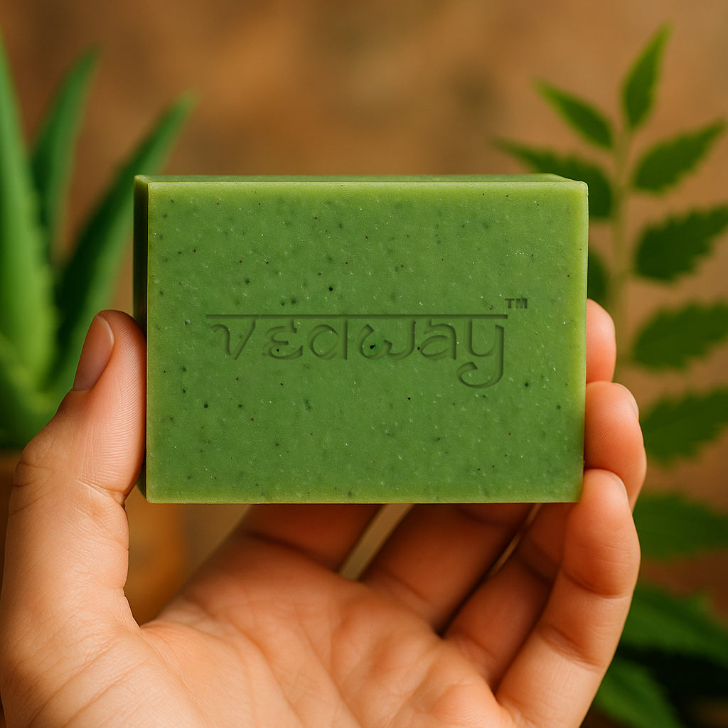 Neem Tulsi Complete Care Bundle - 7 Soaps + Lotion  + Free Papaya Soaps