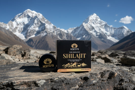 Mantra Pure Himalayan Shilajit Resin - 80+ Minerals for Energy, Vitality & Performance