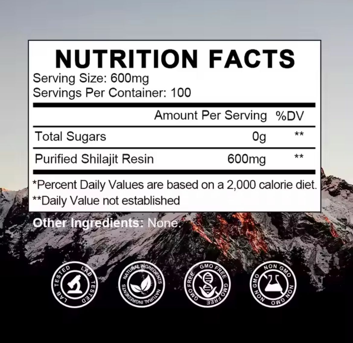 Mantra Pure Himalyan Shilajit
