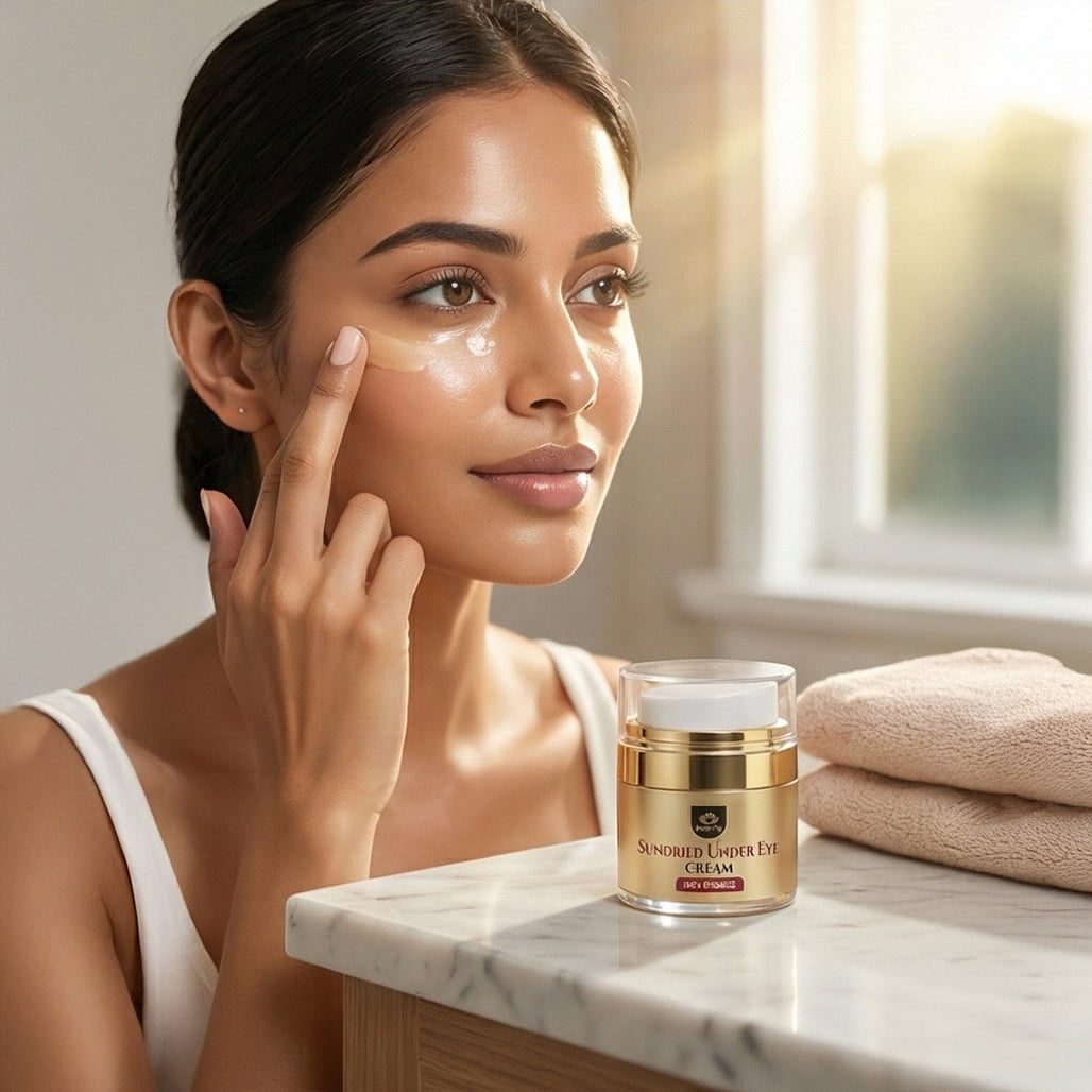 Complete Skincare Combo - Face Serum + Under Eye Cream + All-in-One Face Cream