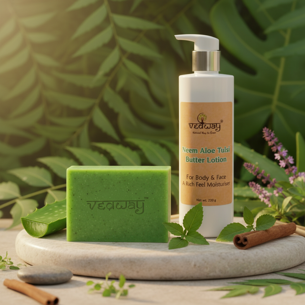 Vedway Neem Tulsi Bundle